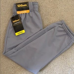 NWT Wilson Gray Baseball Pant